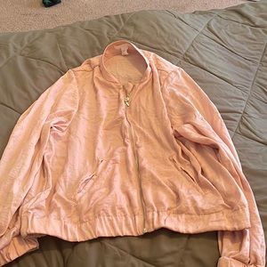 Women’s H&M Blush Pink Bomber Jacket